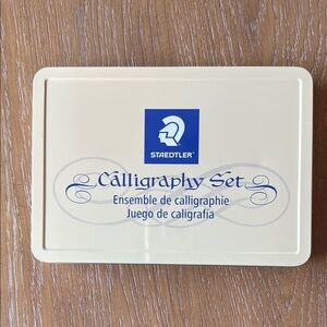 New Staedtler Calligraphy Set in Cream